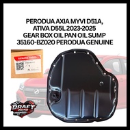 PERODUA AXIA MYVI D51A,  ATIVA D55L (2023-2025) GEAR BOX OIL PAN OIL SUMP  35160-BZ020 PERODUA GENUI