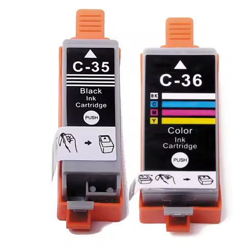 PGI 35 CLI 36 Ink Cartridge for Canon PGI 35 CLI 36 for PIXMA IP100 iP110 IP100B TR150 Printer