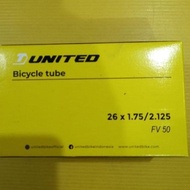 INNER TYRE 26 X 175/2125 UNITED FV 50 MM