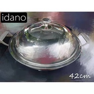 IDANO 42CM 316 STAINLESS STEEL WOK(Ready Stock)