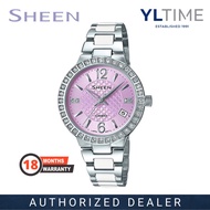 [MARCO Warranty] Casio SHEEN SHE-4049D-6A 3-Hands Analog Watch