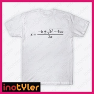 Quadratic Formula Famous Formula Famous Equation Math Mathematics Equation Algebra Teacher T-sh