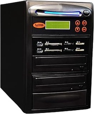 Systor 1:1 All-in-One Combo Flash Drive &amp; DVD Duplicator - Back up USB/SD/CF/MS Flash Media Cards to a Single CD/DVD Disc - SYS-USBSDCF-01