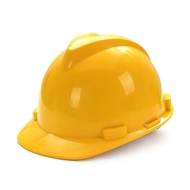 safety helmet หมวกช่าง หมวกกันน๊อค สายรัดคาง  สีแดง สีเหลือง สีน้ำเงิน สีขาว