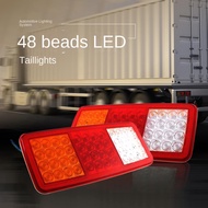 1 12V/24V High Brightness LED Truck Rear Tail Light Benz Truck Rear Tail Light LED Trailer Brake Running Light