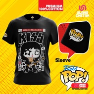 KISS Rock & Roll All Nite D12 Funko Pop Special Edition Tshirt Unisex 100% Premium Cotton