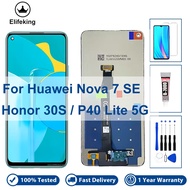 6.5'' LCD For Huawei Nova 7 SE CDY-AN00 Honor 30S  P40 Lite 5G LCD Display Touch Screen Digitizer CD