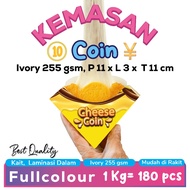 Cheese Coin Box/ 10 yen Japanese waffle coin box Cheese Coin Box Coin Cake Box / size 11 x 3 x 11 cm