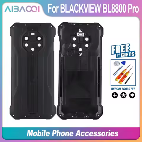 AiBaoQi Brand New Battery Cover Back Housing Case For Blackview BL8800 Pro BV6300 Pro BV8900 Repair 