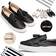 Fufa Shoes &lt; Brand &gt; 1BD26 Flow Roll Silver Edge Versatile Casual Gray/White/Black