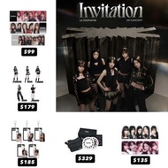 (早鳥價)  LE SSERAFIM VR concert INVITATION周邊代購 ｜ lesserafim周邊kpop lsf小卡 lesserafim網上周邊代購 lesserafim小卡 