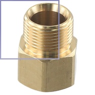 【HOT】M22 15mm Male Thread to M22 14mm Female Metric Adapter Pressure Washer Brass
