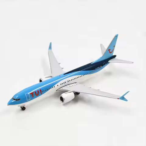 Herpa Diecast Alloy 1:500 Scale B737 Max 8 532679 Passenger Airplane Model For Display Collections