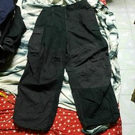 BEAMS CARGO PANT PARACHUTE DOUBLE KNEE SIZE L 32 40X41 INCH
