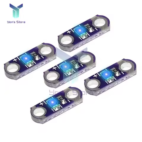 5Pcs 3-5V 40MA LilyPad Led Yellow/Green/White/Blue/Red Small LED Light Module For Arduino DIY KIT 3V