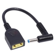 Rectangle Sqaure Slim Tip 11.0x4.5 Female to 4.5X3.0 Male DC Jack Adapter Charging Cable For HP Lapt