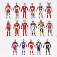 Pre Owned Bandai UHS 2000 to 2008 Ultraman 6.5 Sofubi Vintage Toy Figure Glitter Tiga Powered Zearth