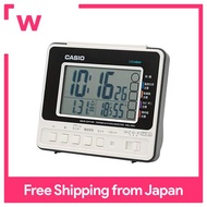 CASIO alarm clock radio wave white digital living environment temperature/humidity calendar display DQL-250J-7JF