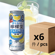 檸檬堂無糖檸檬氣泡酒 酒精度:5% 500ml x 6