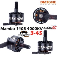 DIATONE Mamba 1408 4000KV 3-4S Brushless Motor for DIATONE GT-R349 RC Drone FPV Racing (4PCS/ 1 SET)