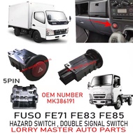 HAZARD SWITCH FUSO FE71 FE83 FE85 LORRY DOUBLE SIGNAL SWITCH MK386191