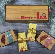 【聖誕禮盒】梨山烏龍茶 - 客製化雷雕禮盒