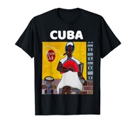 Havana Cuba Art Afro Woman Cuban Cigar Mens Gift T-Shirt