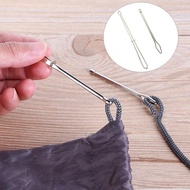 2Pcs/Pack Stainless Steel Clips Drawstring Threader Elastic Belt Wearing Rope Threader Tweezers Drawstring Replacement Tool
