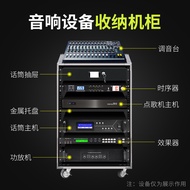 Ring Giant8U/10U/12U/16U Home Use Amplifier Cabinet KTV Audio Equipment Cabinet Simple Flight Case R