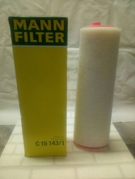 กรองอากาศ BMW Series 7  E38  ( 1994 - 2001 )  รุ่น  730d  Engine Air Filter  Mann  C 15143/1 / C1514