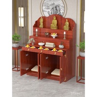 W-8&amp; Three-Layer Buddhist Hall Altar Household Altar Incense Burner Table Economy Altar Three-Layer Heightened Parishes