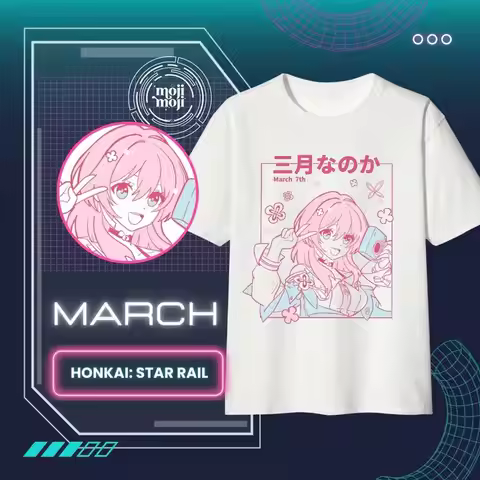 March 7th Honkai Star Rail Shirt Honkai: Star Rail T-shirt