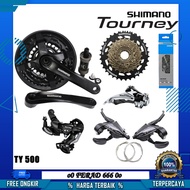 Shimano Tourney 7 Speed TY500 9 Speed Groupset