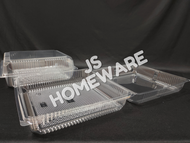 Kuih Container BX125 / 10" / Disposable Plastic Clear Bakery Container / Cake Box / BX 125 (25pcs± /