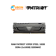 RAM (แรม) PATRIOT VIPER STEEL (16x1) DDR4 16GB 3200MHz