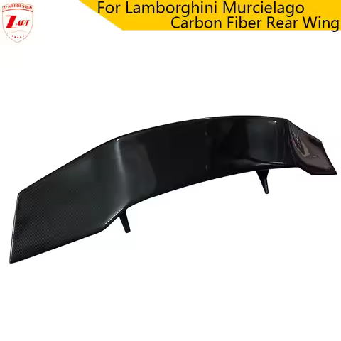 Z-ART LP670 SV Carbon Fiber Rear Wing For Lamborghini Murcielago LP640 Carbon Fiber Rear Trunk Spoil