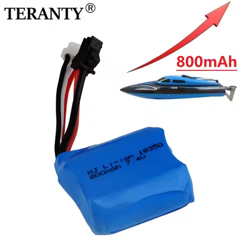 7.4v 800mAh Li-ion battery for H100 H102 H106 18350 7.4v Battery for JJRC S1 S2 S3 S4 S5 High Speed