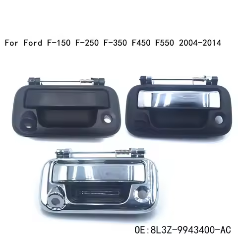 Black Car Tailgate Liftgate Trunk Handle 8L3Z-9943400-AC 8L3Z9943400AC For Ford F150 F250 F350 F450 