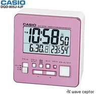 全新現貨日本CASIO DQD-805J-4JF電波鬧鍾  電子鬧鐘 溫度計 濕度計「日本正規品」粉紅色