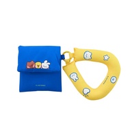 LINE Friends Mini Puff Pouch Yellow 1s