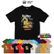 KATUN DISTRO T-SHIRTS FOR BOYS AND GIRLS COMBED COTTON 30 HLO KIDZ WEIGHT EQUIPMENT PICTURES HAPPY E