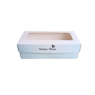 Ivori Window Box 22 X 12 X 7 / Box White WindowIVORY 22X12X7 Cm