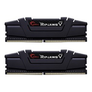 32GB (16GBx2) DDR4 3200MHz RAM (หน่วยความจำ) G.SKILL RIPJAWS V (INTEL XMP) (BLACK) (F4-3200C16D-32GVK) // แรมสำหรับคอมพิวเตอร์ PC