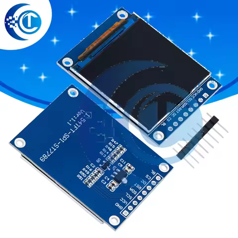 1.54" HD IPS TFT LCD Module (CLT IT): 240×240 Full-Color Display (SPI, ST7789) fo Arduino Compatible