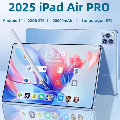 Original Tablet iPad Air Pro 12 Inch 22GB RAM 2TB ROM tablet Android 14 Core Pad Tablet PC Phone Dua