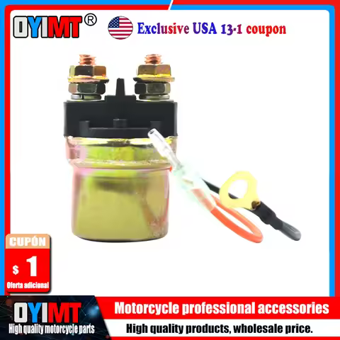 Starter Solenoid Relay For Yamaha SJ700 SV(SUV)1200 WRA650 WRA700 WRB700 650M 700TL 700TX 1100VN XA(
