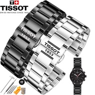 Tissot/Tissot Watch Strap Original Steel Strap Junya Cool Tuhao Zhichi Series 316 Stainless Steel Butterfly Buckle 22