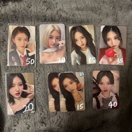 ive gaeul 金秋天小卡