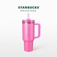 Starbucks Stainless Steel Shocking Pink STANLEY Cold Cup 40oz. ทัมเบลอร์สตาร์บัคส์สแตนเลสสตีล ขนาด 4