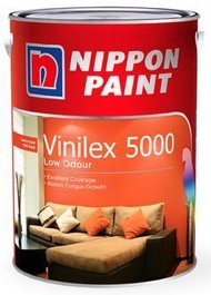 Nippon Paint Vinilex 5000 ( 5 Litre ) GREEN Base 1